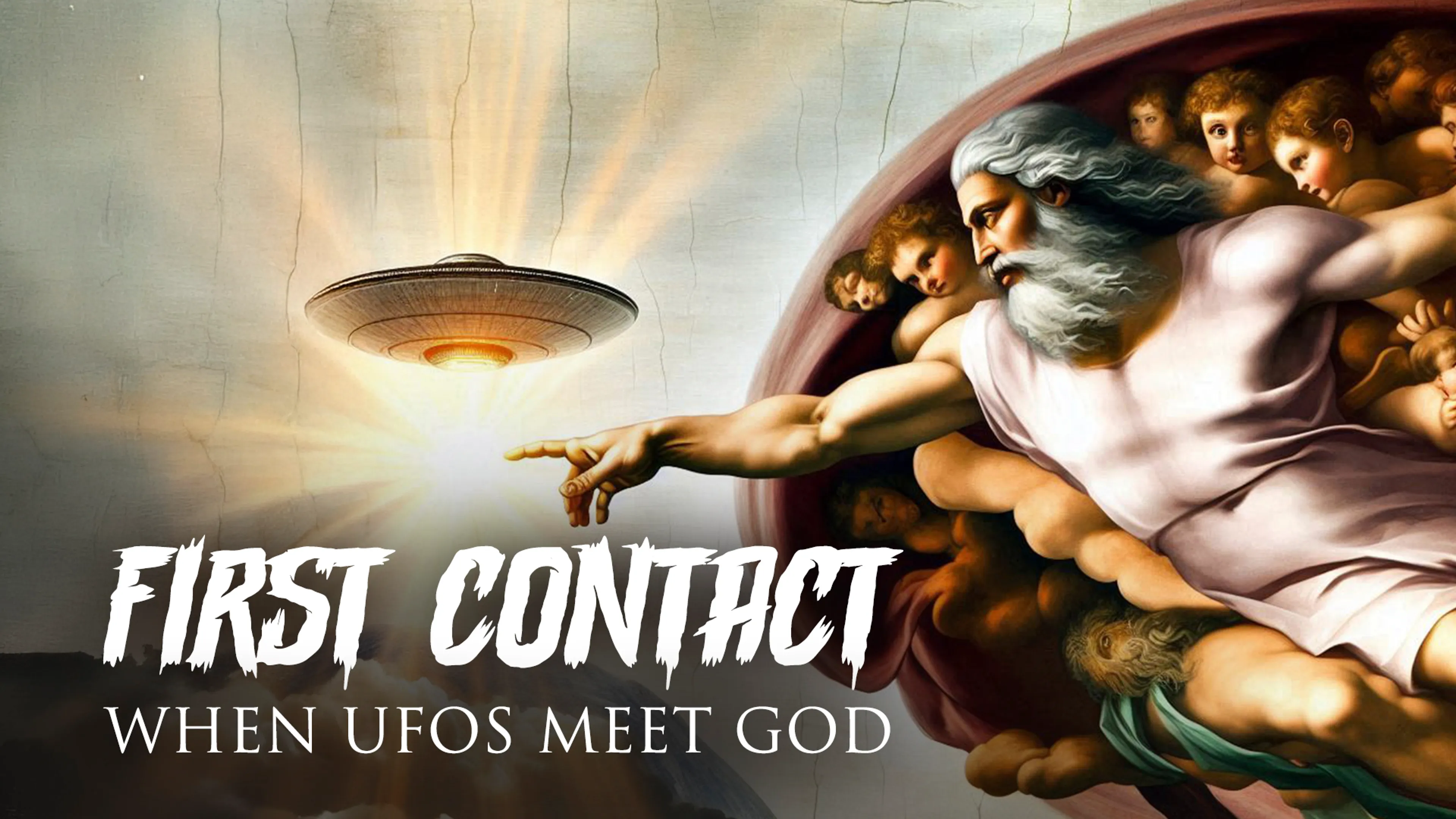 First Contact When UFOs Meet God poster